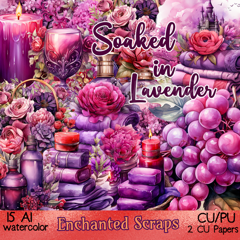 (image for) Soaked in Lavender-CU
